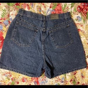 VTG Riveted by Lee  denim mom jean shorts 12M